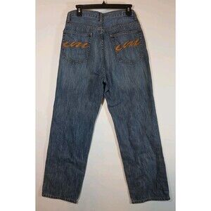 International Male Relaxed Fit Denim Jeans 32"x31" Y2K Streetwear 100% Cotton